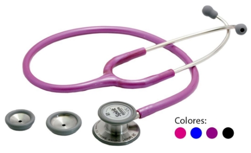 Estetoscopio Spirit Doble Campana De Lujo Uso Adulto y Pediatrico Color Magenta