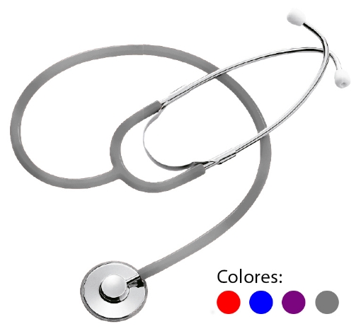 Estetoscopio Spirit Serie Majestic Simple Para Enfermera Color Gris