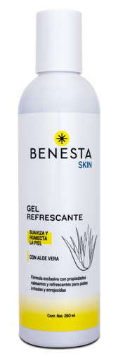 Gel Refrescante Benesta Skin con Aloe Vera Botella 250ml