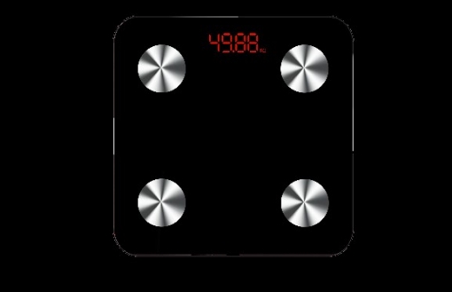 Bascula Electronica Benesta de baño de 12 parametros con Bluetooth, Negro